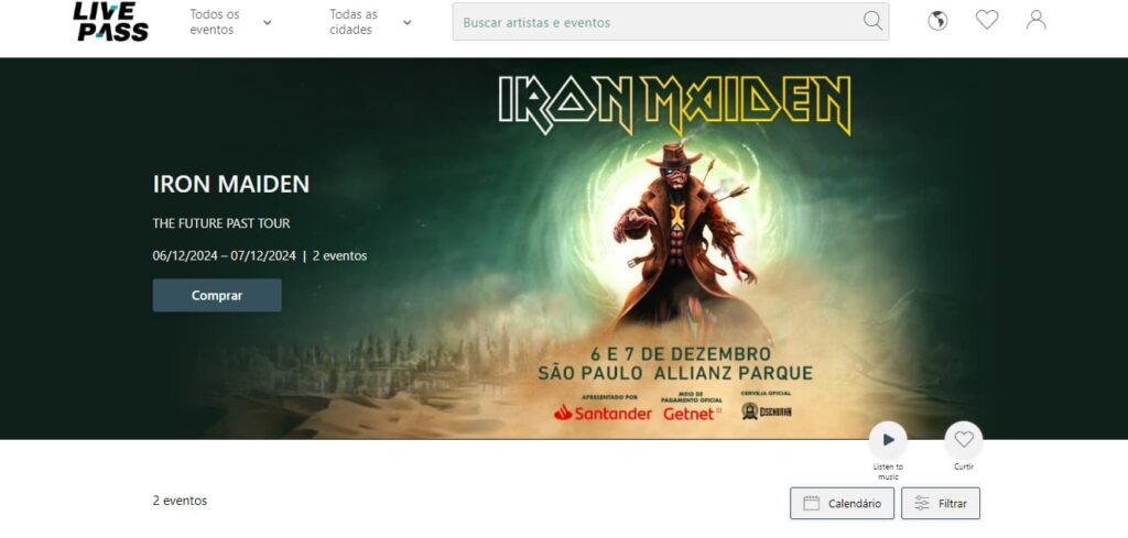 Show do Iron Maiden no Brasil em 2024: onde comprar ingressos? 3 Show do Iron Maiden no Brasil