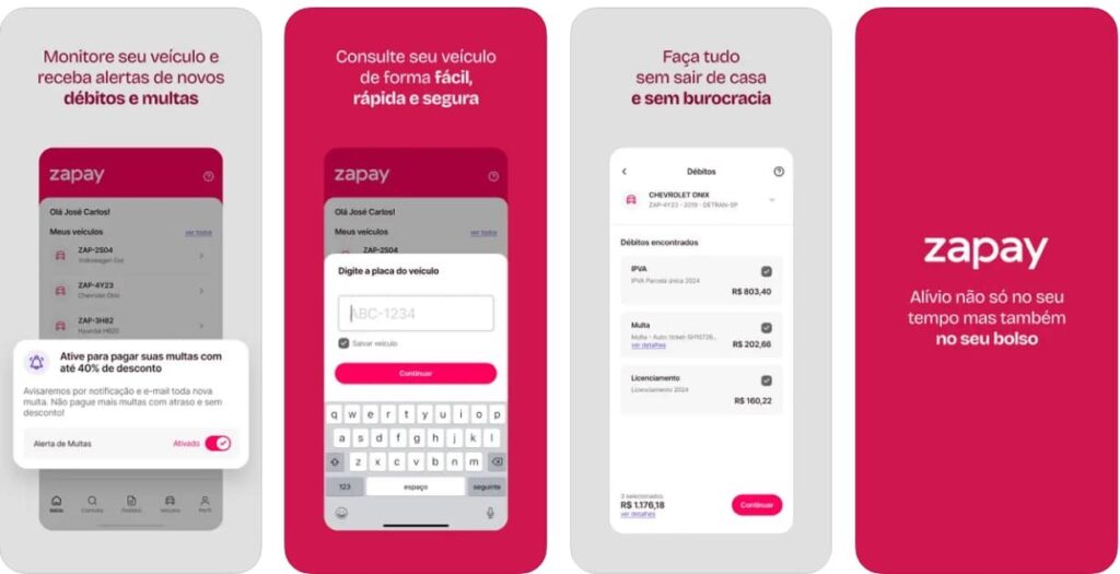 Aplicativo credenciado no Detran para receber alertas de multas no celular 5 Receber alertas de multas