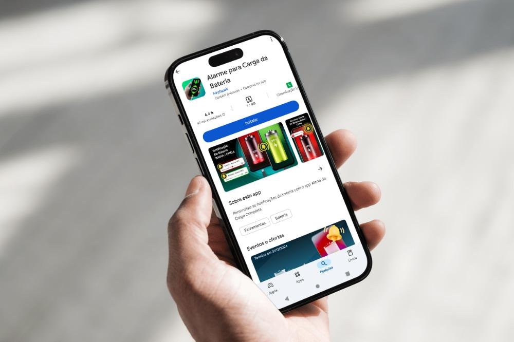 App de alerta de bateria para monitorar o status de bateria do seu celular 2 Alerta de bateria