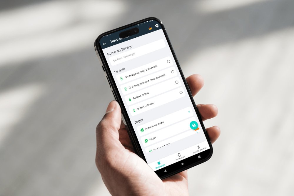 App de alerta de bateria para monitorar o status de bateria do seu celular 4 Alerta de bateria