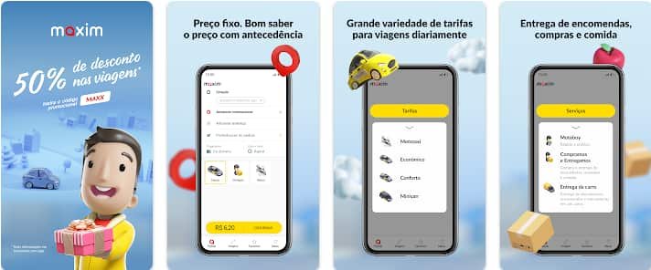 Aplicativo Maxim