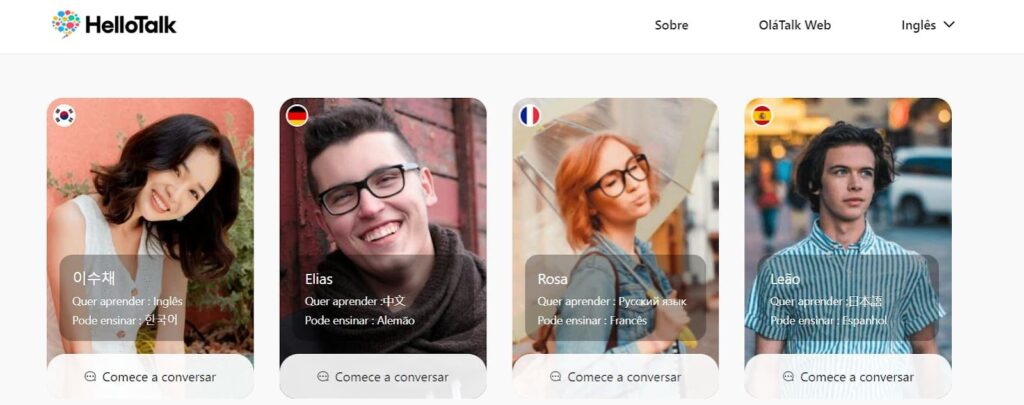 Aplicativo para falar inglês com nativos 100% grátis e confiável 3 Aplicativo para falar inglês com nativos