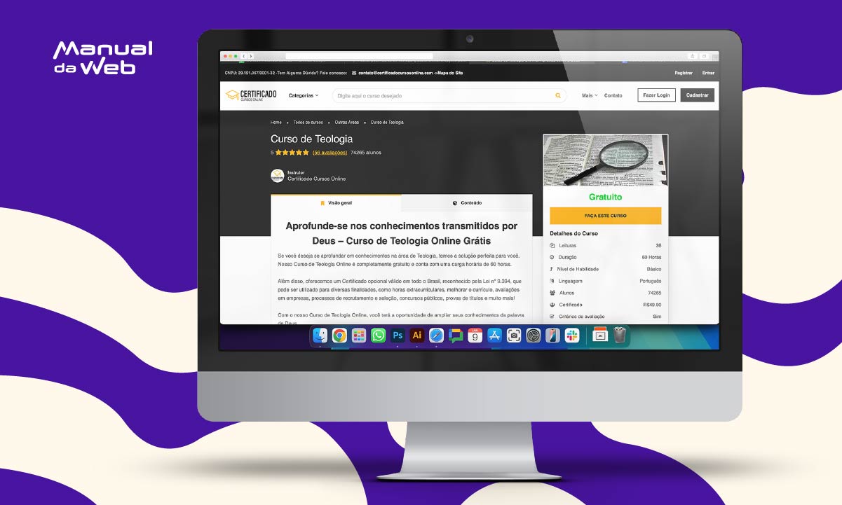 Curso de Teologia gratuito online