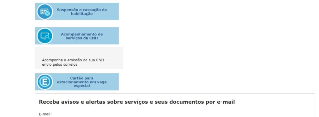 Consultar a CNH pelo CPF