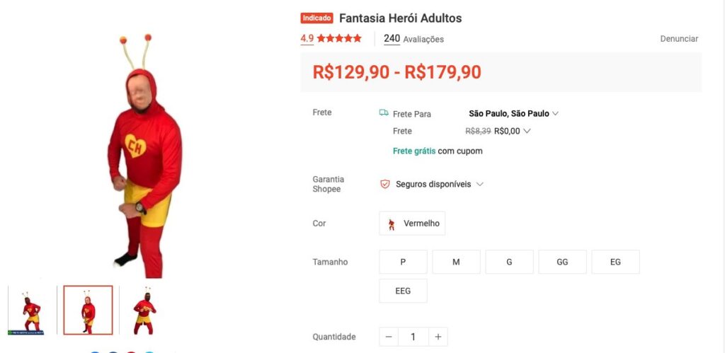 Fantasias de Carnaval: apps de compras confiáveis para você 1 Fantasias de Carnaval