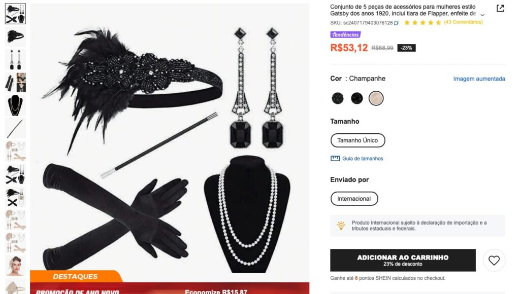 Fantasias de Carnaval: apps de compras confiáveis para você 2 Fantasias de Carnaval