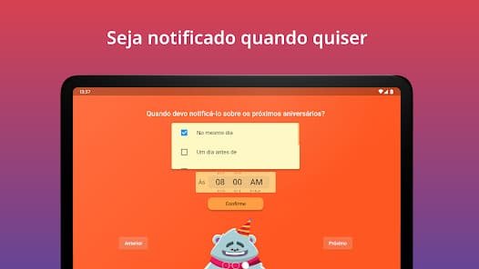 Não esqueça mais datas com este app de calendário de aniversário 3 Calendário de aniversário