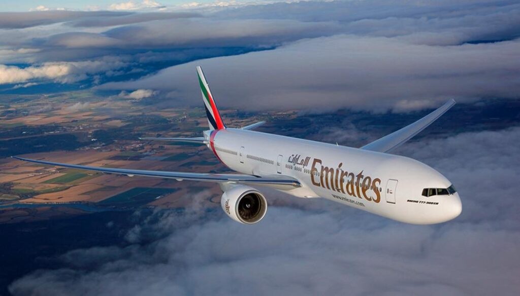 Passagens aéreas da Emirates