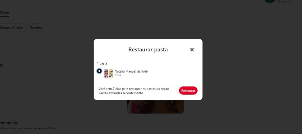 Descubra como encontrar pastas no Pinterest em 2025 9 Encontrar pastas no Pinterest