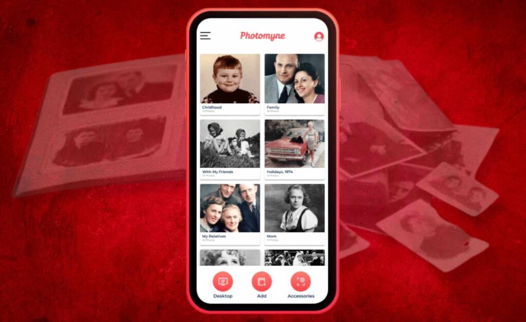 Photomyne: transforme fotos antigas em fotos digitais rápido 2 Fotos antigas em fotos digitais