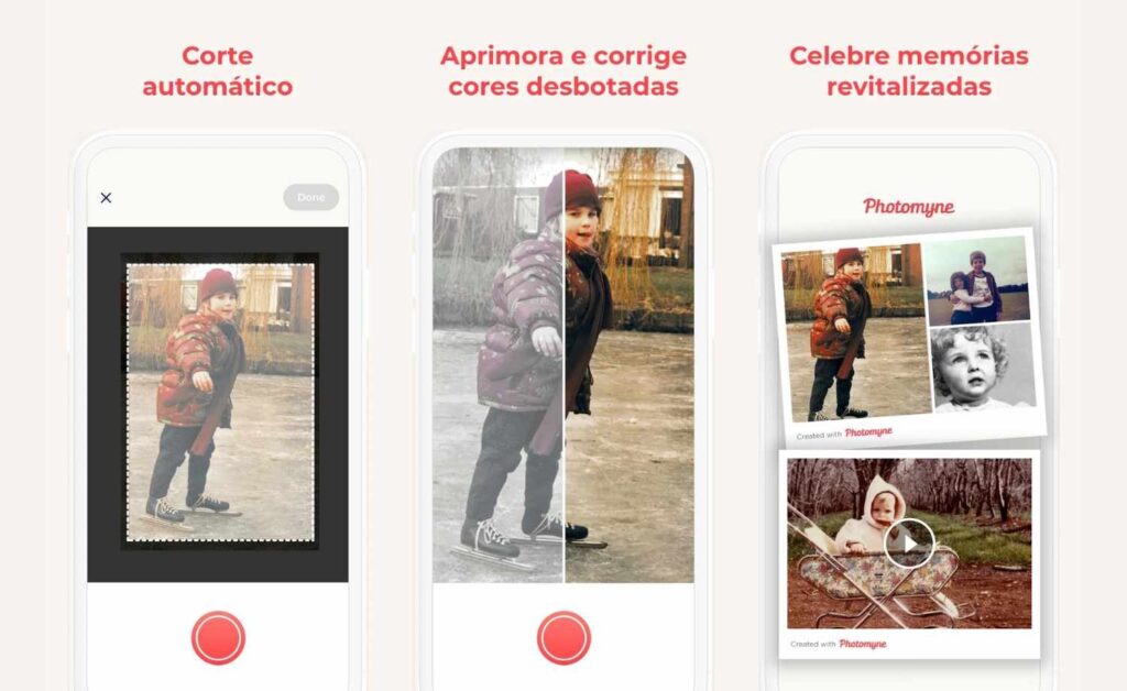 Photomyne: transforme fotos antigas em fotos digitais rápido 3 Fotos antigas em fotos digitais