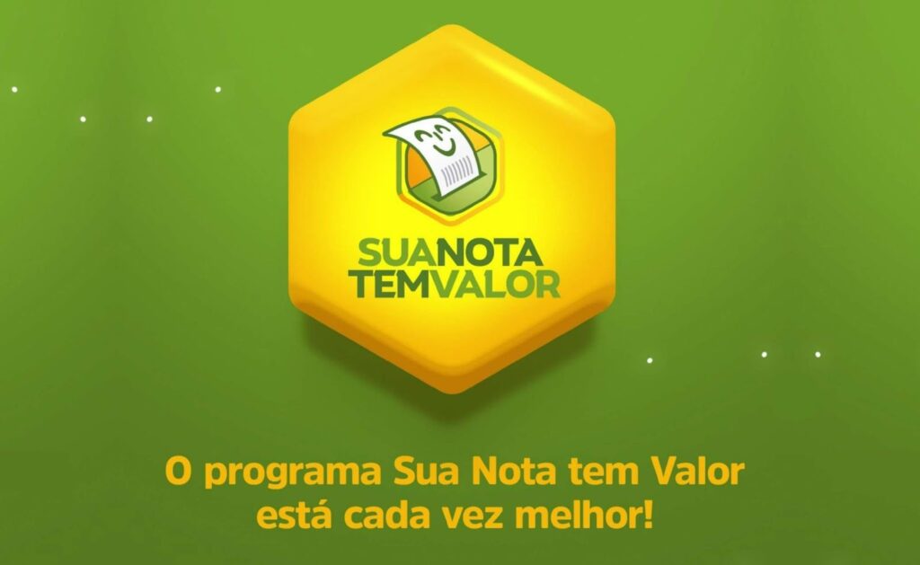 Sua Nota Tem Valor: programa de nota fiscal do Ceará 6 Sua Nota Tem Valor