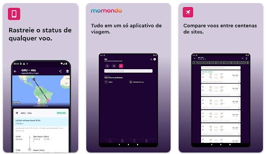 Passagens aéreas baratas na Momondo