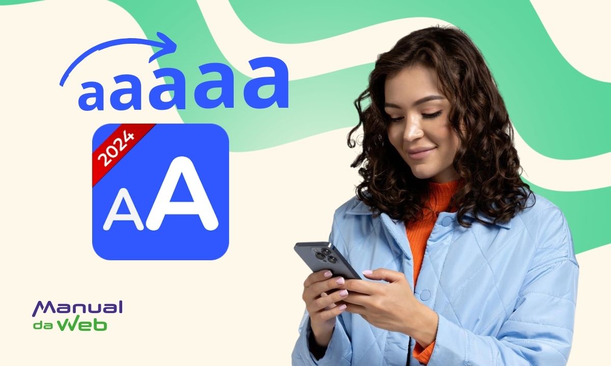 App que aumenta a letra