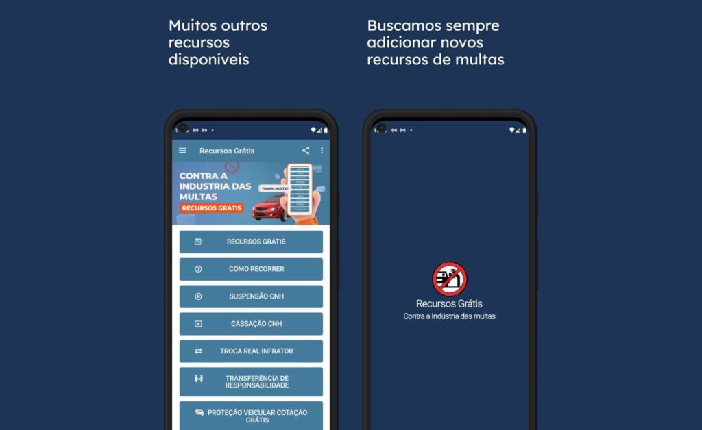 Recursos de multas de trânsito