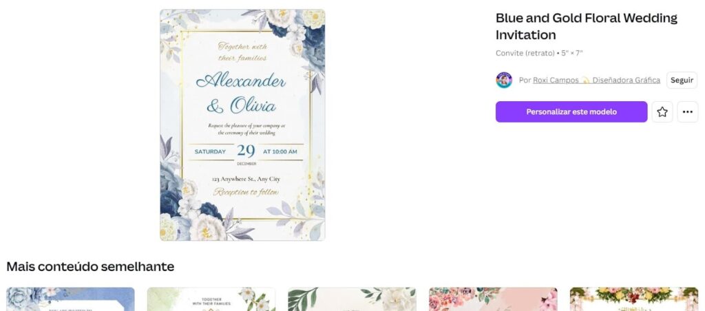 Aprenda a fazer convite de casamento profissional pelo celular 6 Convite de casamento