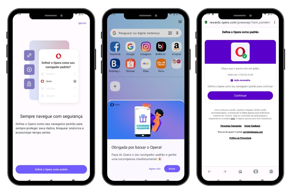 Descubra o segredo para ter internet grátis com o Opera 4 Internet grátis com o Opera