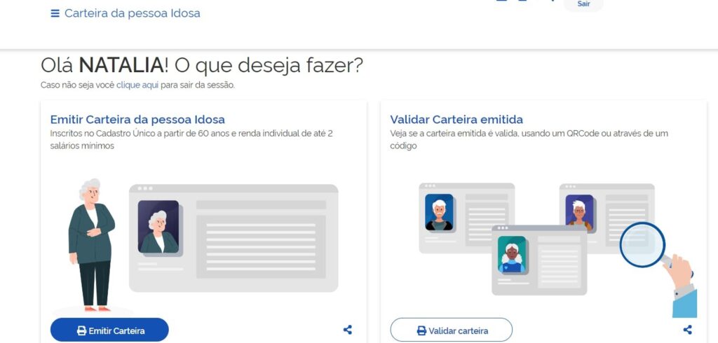 Carteira do Idoso 2025