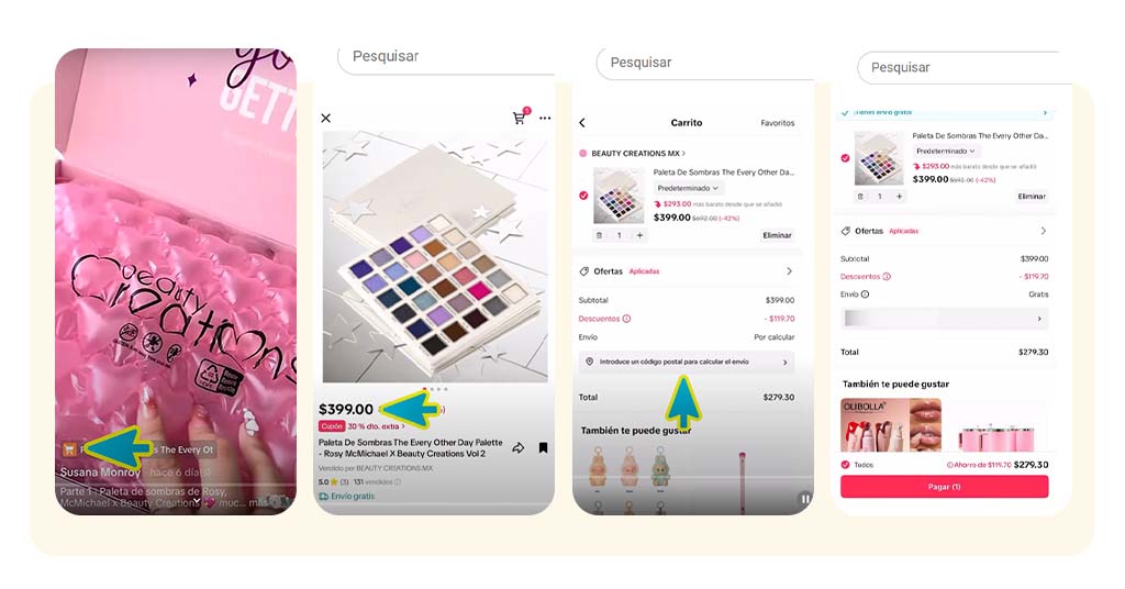 Produtos virais do TikTok