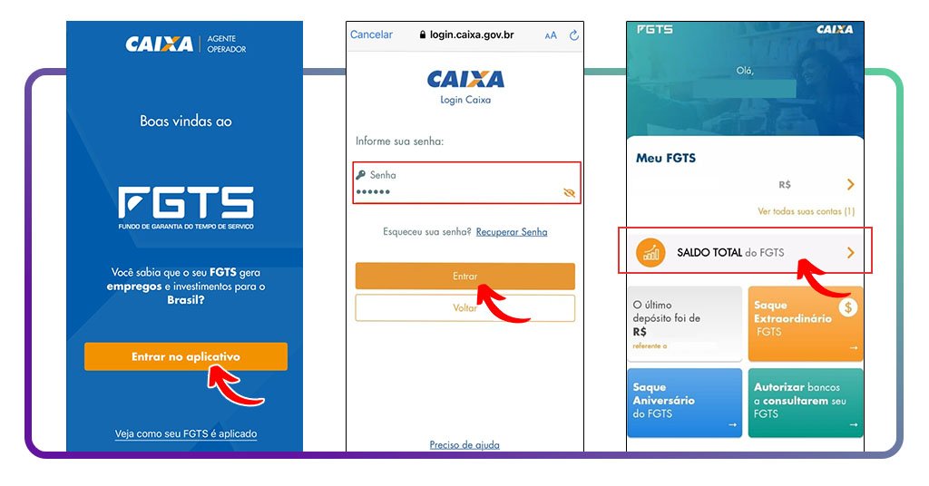 FGTS desbloqueado 2025: veja como consultar o seu pelo celular 3 FGTS desbloqueado 2025