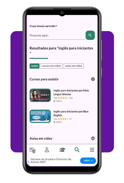 Curso de Inglês para iniciantes