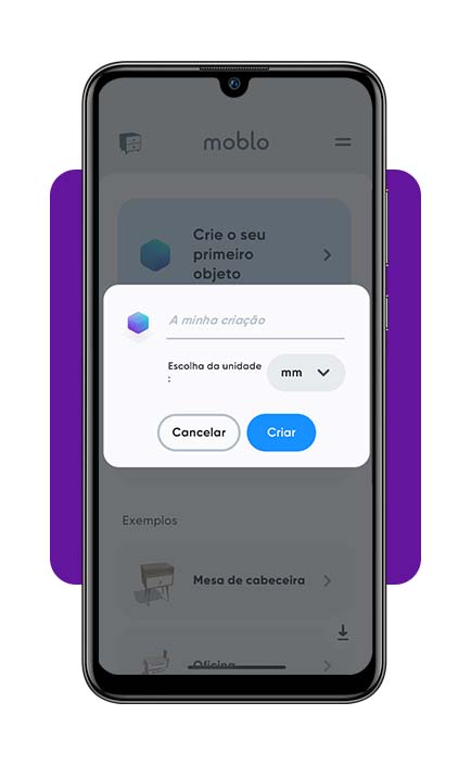 Aplicativo para criar móveis