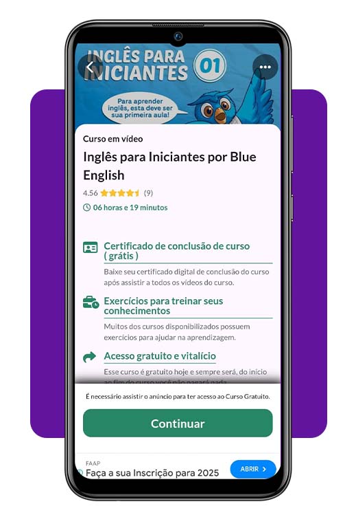 Curso de Inglês para iniciantes