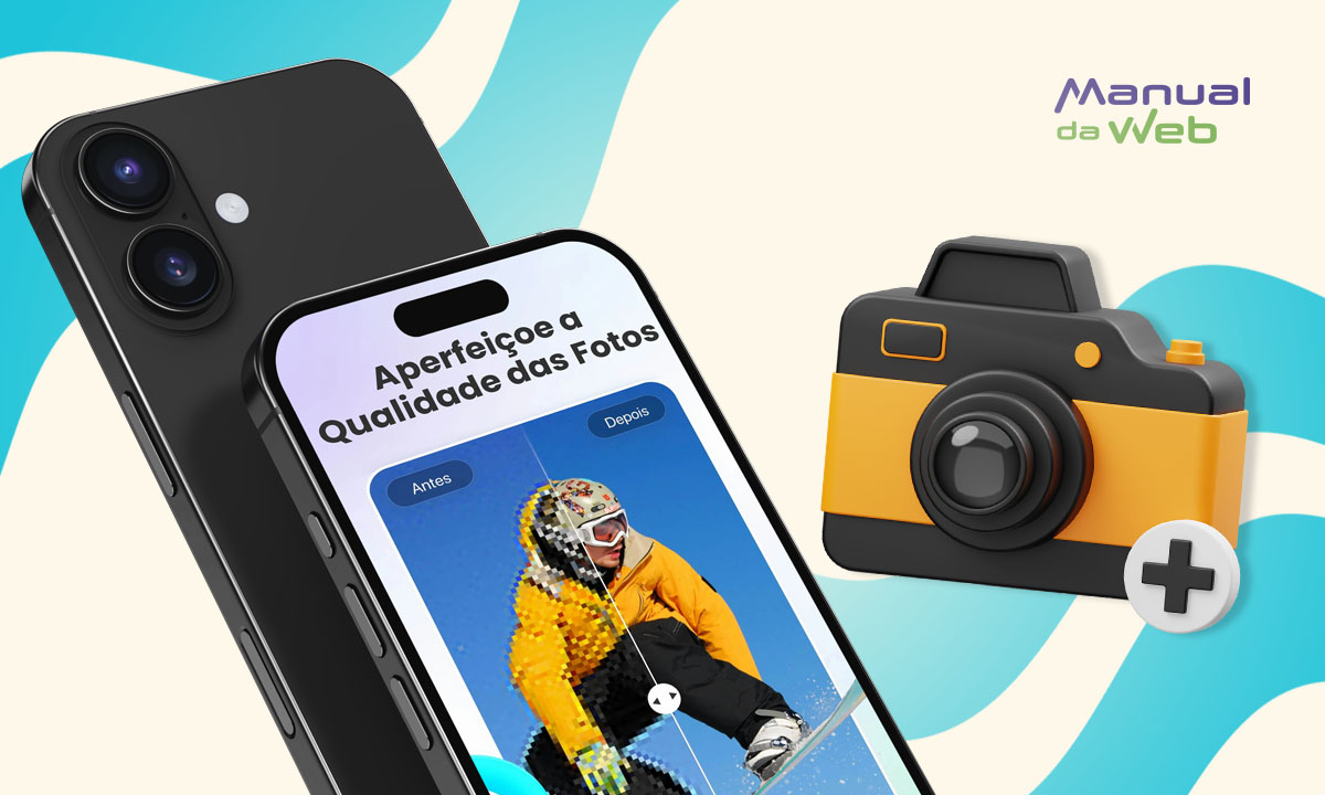 Melhorar a resolução de fotos