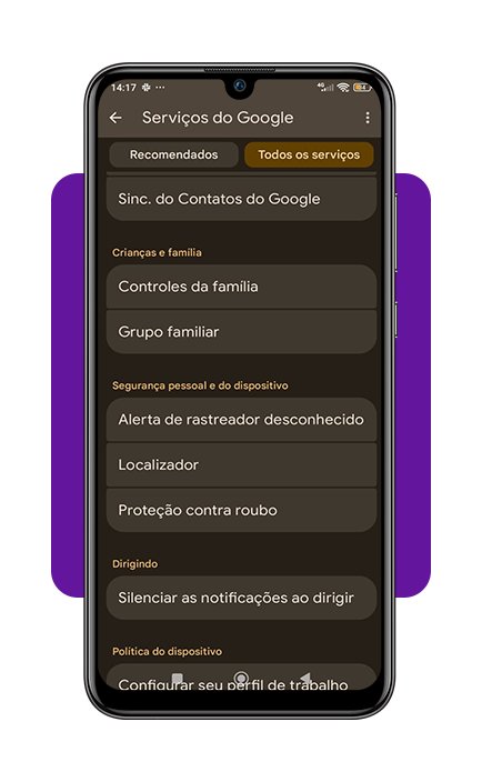 Proteção contra roubo no celular
