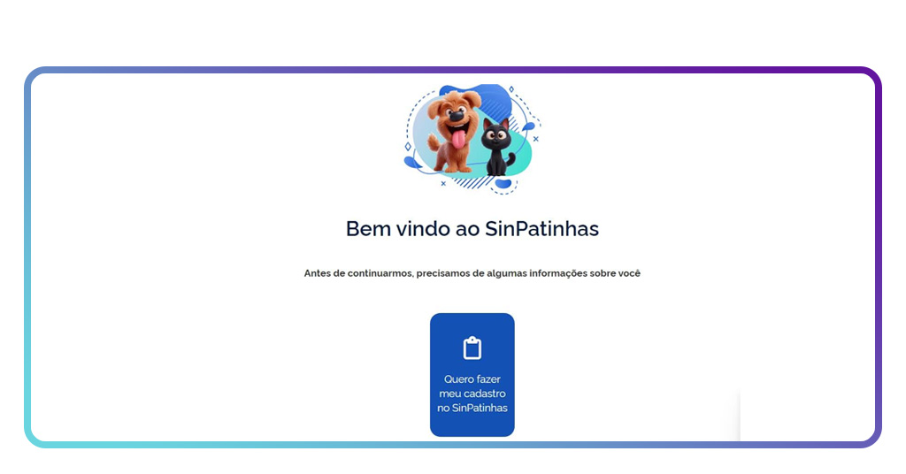 Programa SinPatinhas: como criar o RG do seu pet gratuitamente 6 Programa SinPatinhas