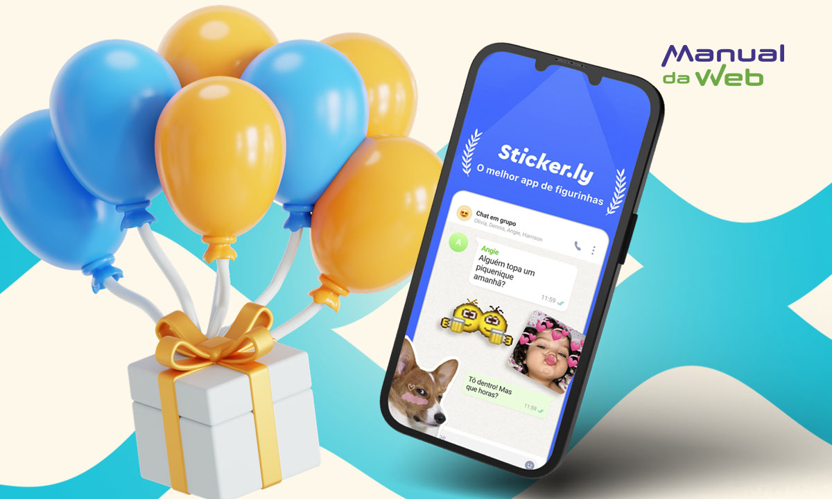Figurinhas de Feliz Aniversário