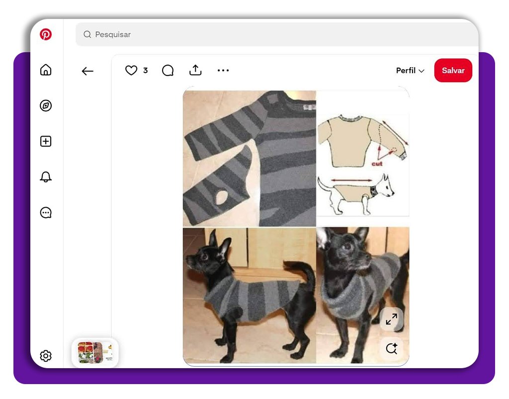 Aprenda a fazer roupas de cachorro fácil pelo celular 5 Fazer roupas de cachorro fácil