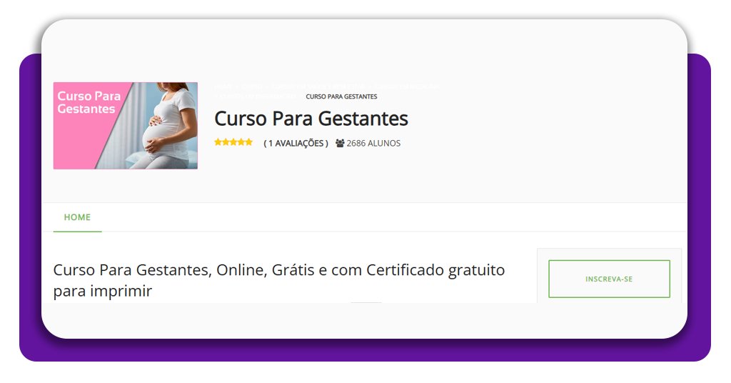 Curso para gestantes