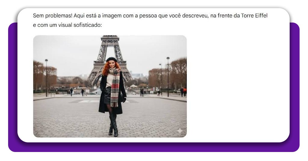 Fotos de viagem: IA para criar cenários turísticos nas suas selfies 5 Fotos de viagem