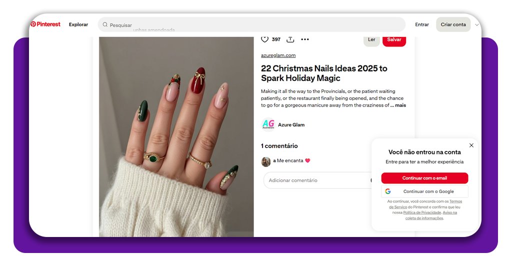 15 ideias de unhas decoradas para o Natal: inspire-se 7 Unhas decoradas para o Natal