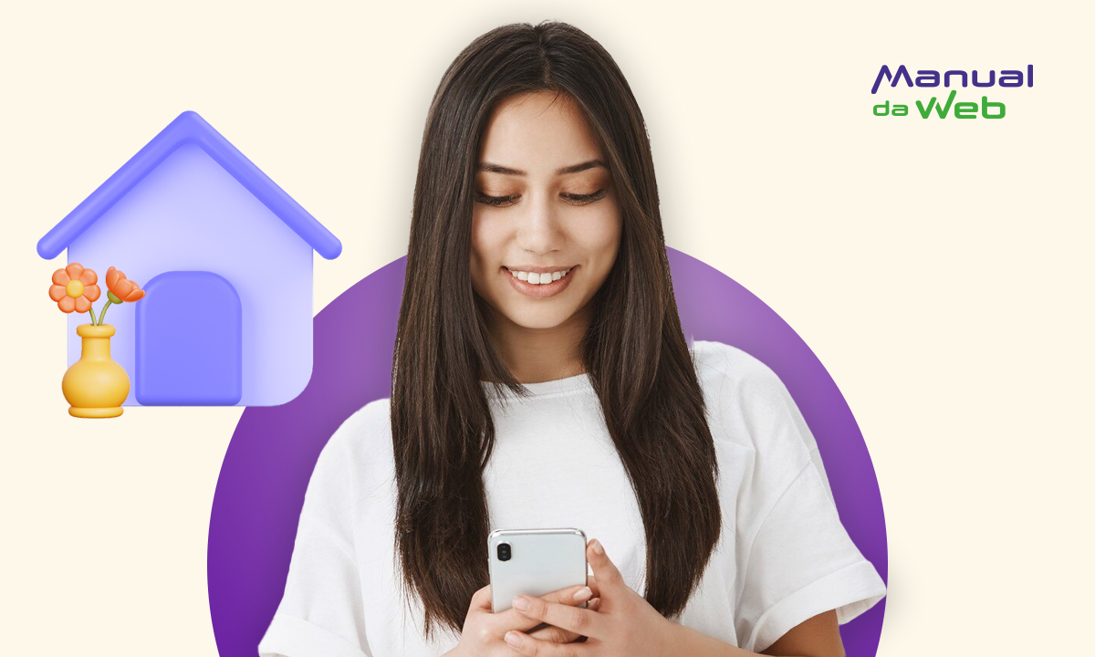 Decorar a casa pelo celular