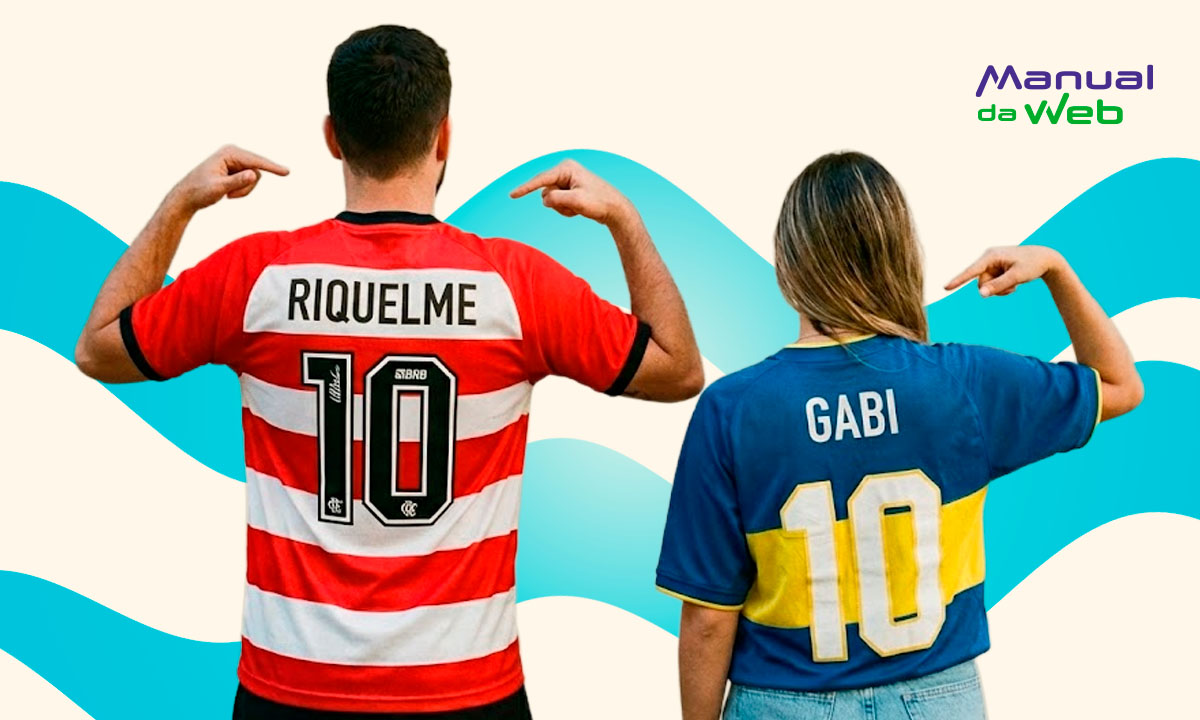 Crie do zero camisas de times com o seu nome grátis neste app