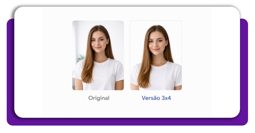 Faça ensaio fotográfico de foto 3x4 para documentos grátis na IA 5 Ensaio fotográfico de foto 3x4