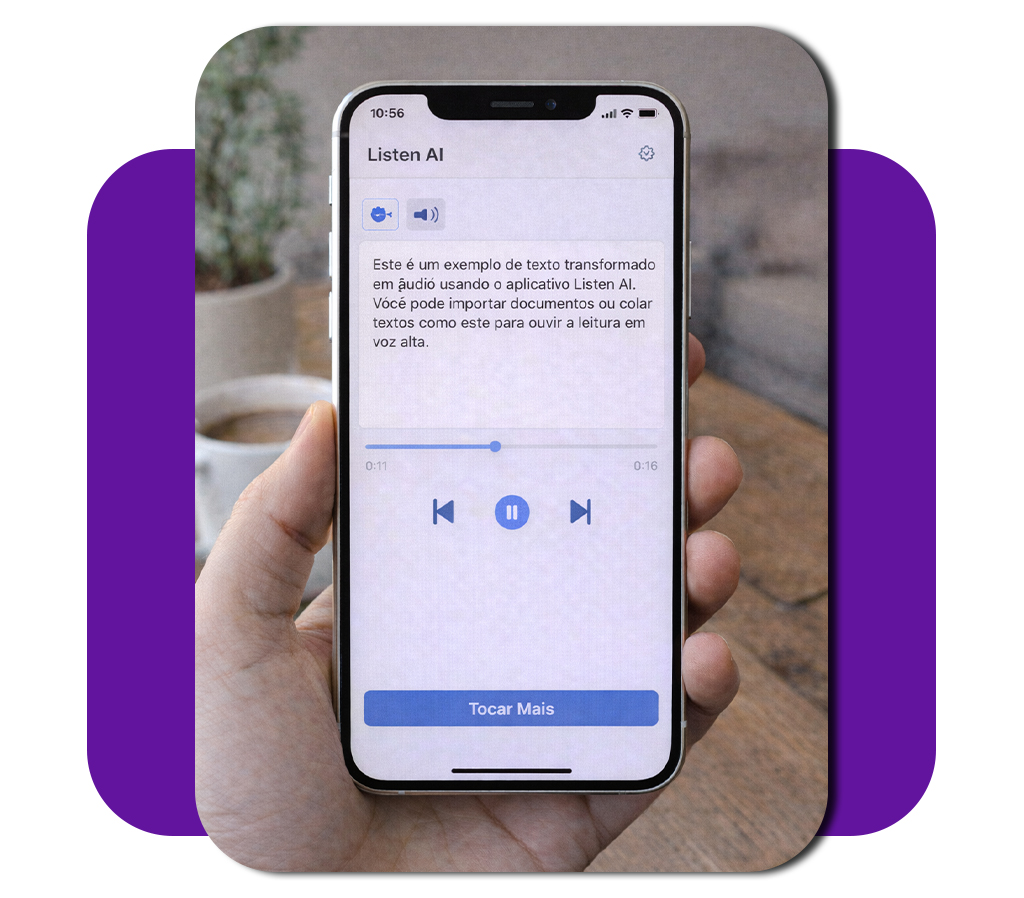 Documentos em áudio