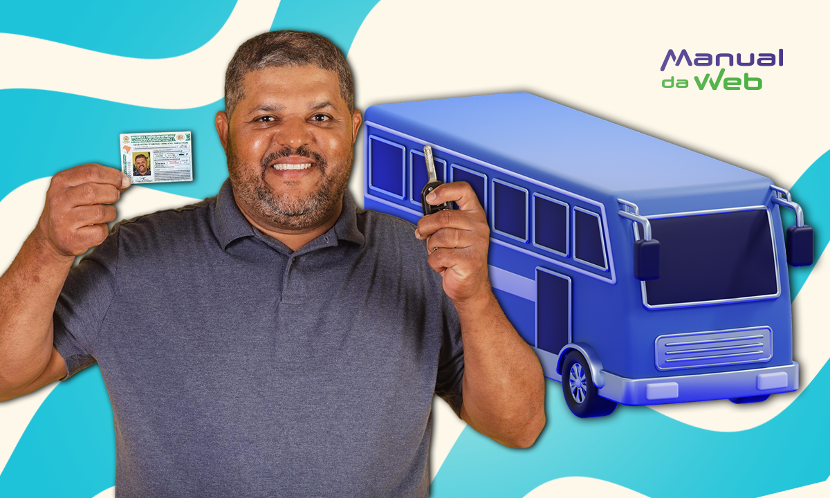 CNH gratuita para motorista de ônibus — cadastre-se online
