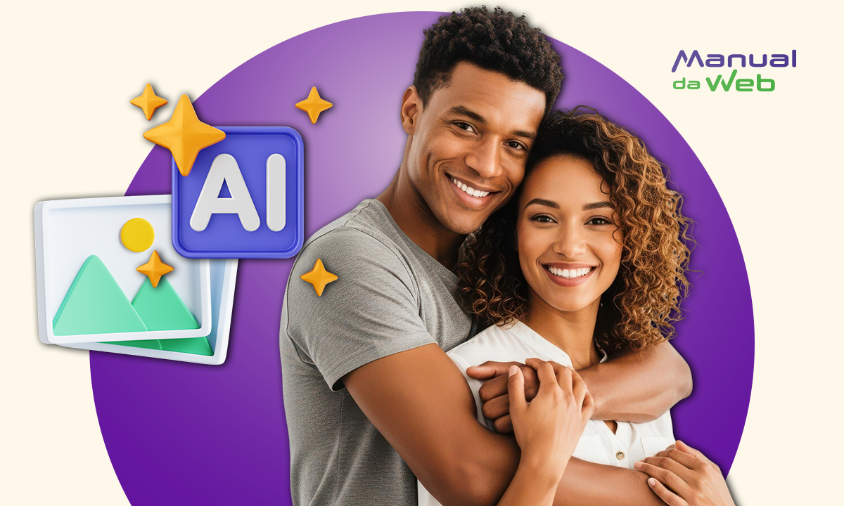 Aprenda a fazer sua foto de casal online grátis na IA