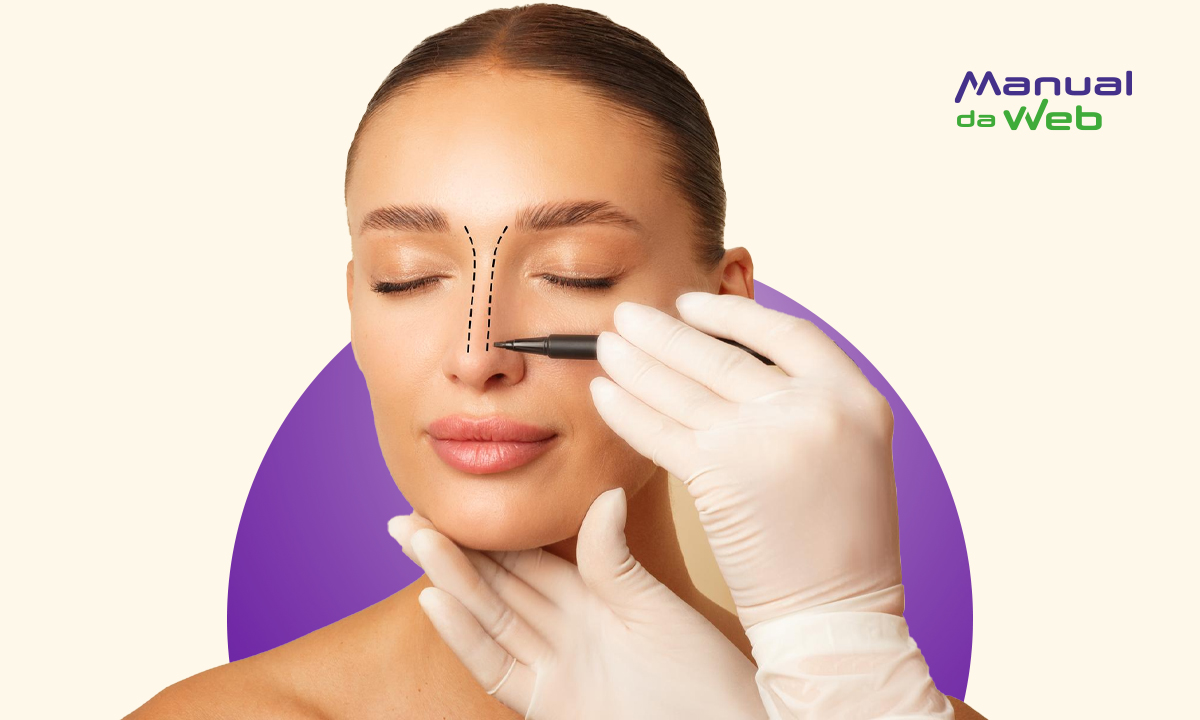 Aplicativo para simular sua rinoplastia grátis por foto no celular