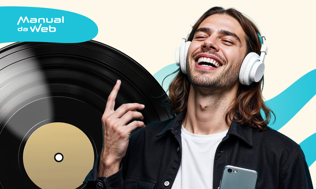 Aplicativo para ouvir músicas de disco de vinil grátis no celular